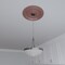 Ekena Millwork Cole PVC Medallion (Canopies up to 5 1/8"), 19"OD x 3 1/2"ID x 1"P, Metallic Champagne Pink CMP19COFCP - alternate 8